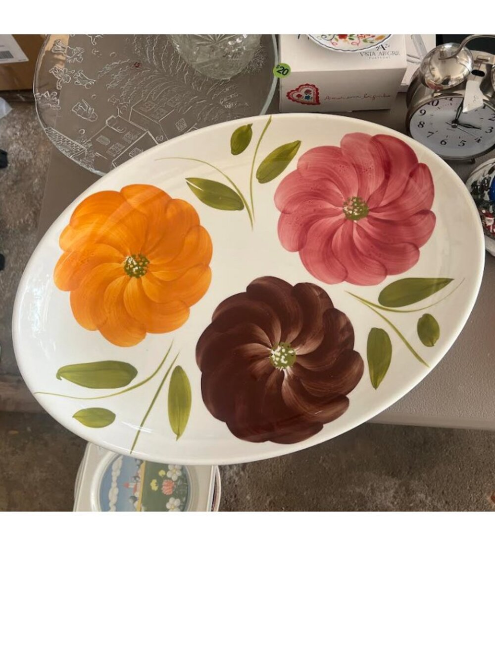 Large Floral Bowl